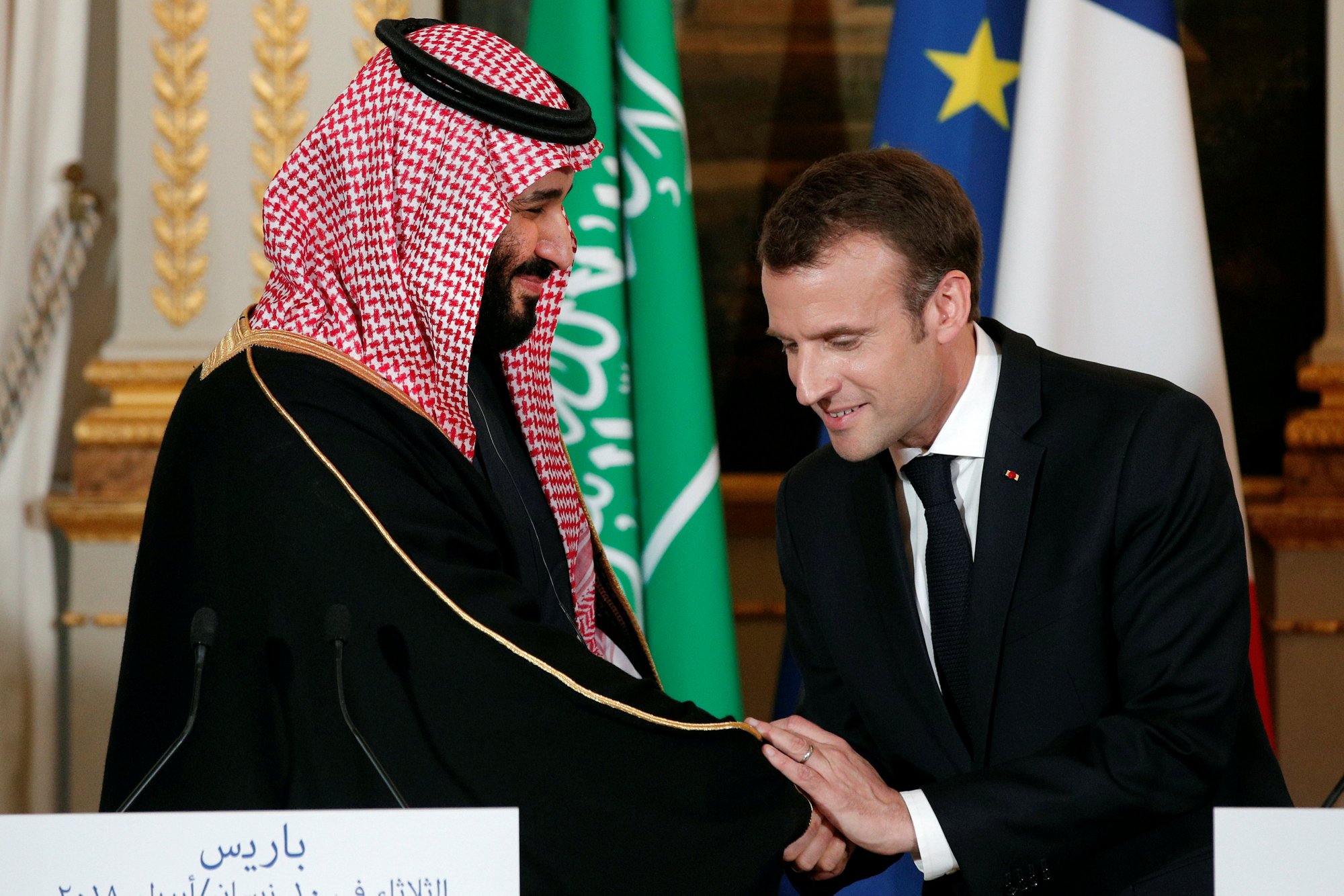 Μέση Ανατολή: Ο Μακρόν έτοιμος να συνεργαστεί με τη Σαουδική Αραβία για μια διαρκή ειρήνη στην περιοχή