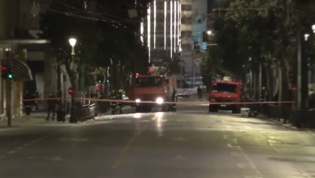 Την οργάνωση πίσω από τη βόμβα στη Σταδίου αναζητούν οι αστυνομικοί