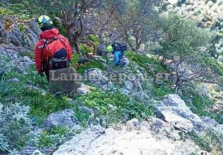 Ευρυτανία: Νεκρός εντοπίστηκε ο 46χρονος μοτοσικλετιστής που έπεσε σε γκρεμό κοντά στη μονή Προυσού