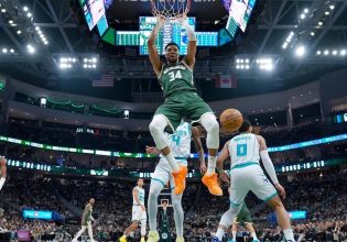 Μπακς – Χόρνετς 123-85: Ισοπέδωσαν τις «σφήκες» τα «ελάφια» με κορυφαίο Αντετοκούνμπο