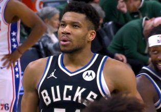 Οι καλύτερες στιγμές του Αντετοκούνμπο στην νίκη των Μπακς (vids)