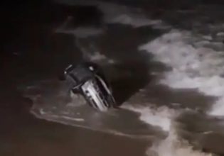 ΗΠΑ: Όχημα κατέληξε στη θάλασσα έπειτα από τρελή καταδίωξη στο Λος Άντζελες