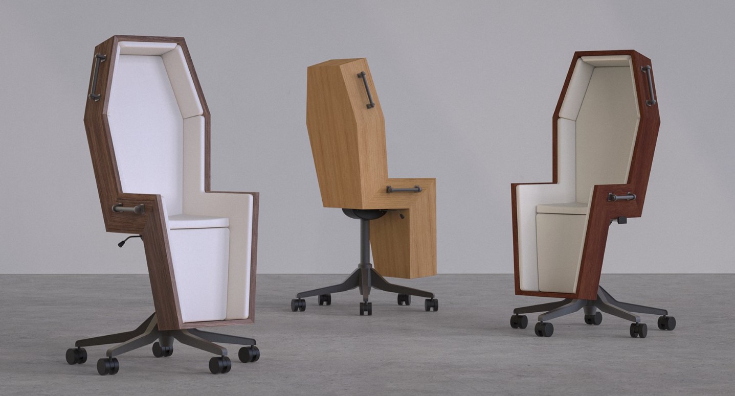 Viral οι καρέκλες γραφείου σε σχήμα φερέτρου - Θα θέλετε να καθίσετε για... πάντα