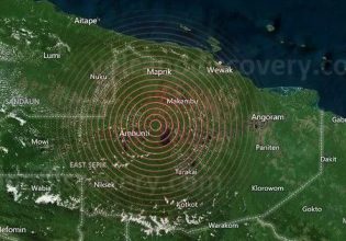 Ισχυρός σεισμός 6,9 Ρίχτερ στην Παπούα Νέα Γουινέα