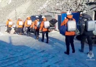 Ρωσία: Αγωνία για τους 13 εργάτες που παραμένουν επί 48 ώρες εγκλωβισμένοι σε χρυσωρυχείο