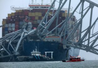 Γέφυρα Βαλτιμόρης: Ανασύρθηκαν οι σοροί των δύο από τους έξι εργάτες