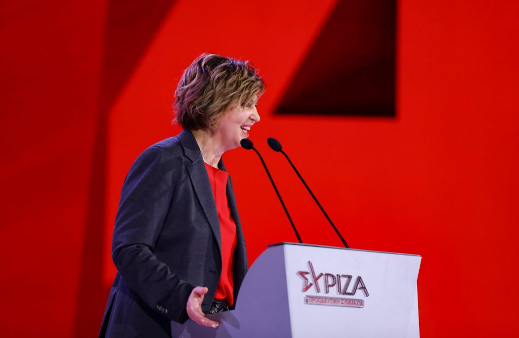 Ο ΣΥΡΙΖΑ προχωρά συντεταγμένα, λέει η Γεροβασίλη – «Να φτάσουν οι θέσεις παντού»