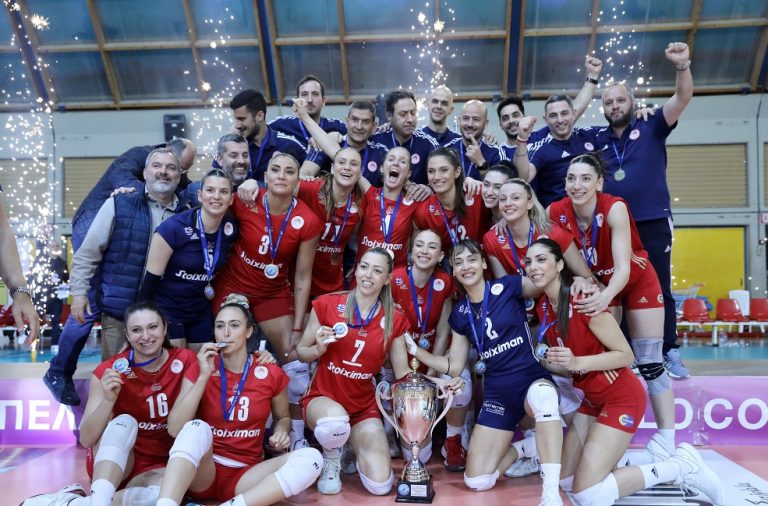 To Kύπελλο στο βόλεϊ είναι «ερυθρόλευκο»!