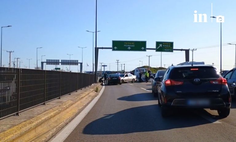 Τροχαίο ατύχημα στον Κηφισό – Καθυστερήσεις στο σημείο