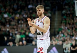 Ολυμπιακός: Με Γουόκαπ και Γκος κόντρα στον Παναθηναϊκό – Εκτός ο Λαρεντζάκης