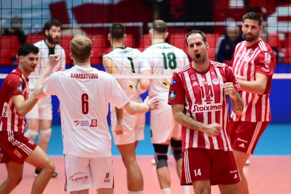 Νίκη με ανατροπή για τον Ολυμπιακό, 3-2 τον Μίλωνα