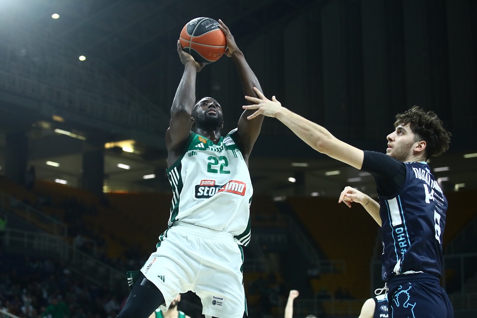 Παναθηναϊκός – Κολοσσός Ρόδου 96-73: Στο ρελαντί οι «πράσινοι»