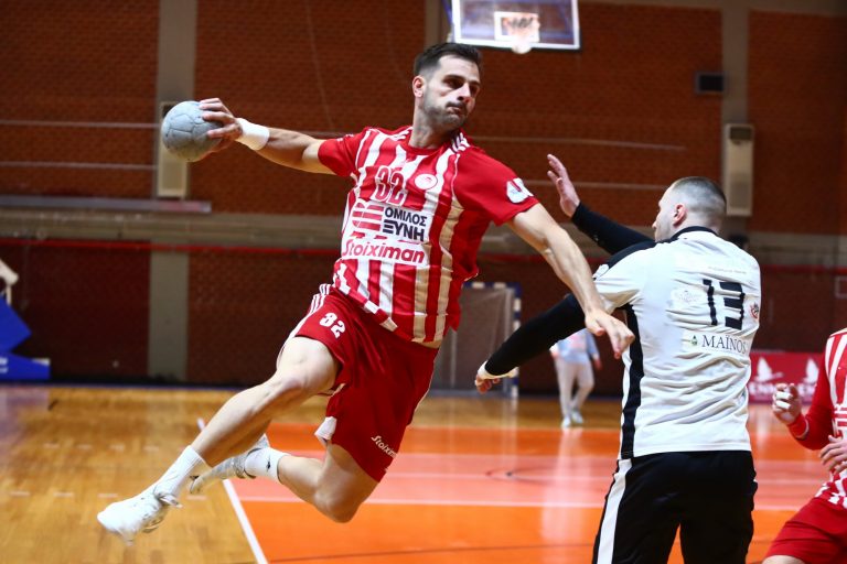 Ολυμπιακός – Αερωπός Έδεσσας 37-21: Το «καθάρισε» από το πρώτο ημίχρονο