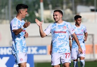 Ολυμπιακός Β’ – Παναχαϊκή 5-0: Σαρωτικοί οι Ερυθρόλευκοι, διέλυσαν τους Πατρινούς