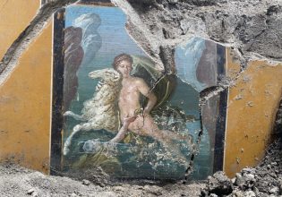 Πομπηία: Ανακαλύφθηκε εντυπωσιακή τοιχογραφία του Φρίξου και της Έλλης