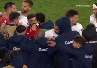 Ένταση στο τέλος του πρώτου ημιχρόνου – Αποβλήθηκε ο Τζαβέλλας (vid)