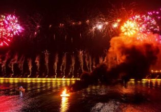 Βίντεο: Φαντασμαγορική η τελετή λήξης του Πατρινού Καρναβαλιού 2024