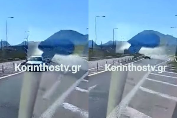 Απίστευτο! – Οδηγός αγροτικού οδηγεί ανάποδα πάνω στην Ε.Ο Κορίνθου – Τρίπολης