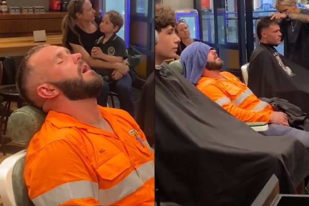 Αντί για κούρεμα, κατέληξε να κοιμάται… 3 ώρες – Η επική αντίδραση του κουρέα που έγινε viral