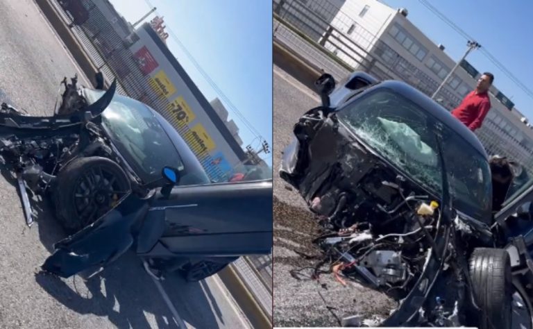 Κηφισός: Maserati 500.000 ευρώ έγινε «λαμαρίνες» μετά από τροχαίο