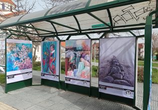Φλώρινα: Έργα τέχνης σε στάσεις λεωφορείων – Τα πρωτότυπα θα εκτεθούν στο μουσείο της πόλης