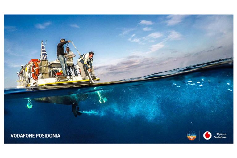 Τα λιβάδια της ελληνικής Ποσειδωνίας υπό την προστασία του Ιδρύματος Vodafone