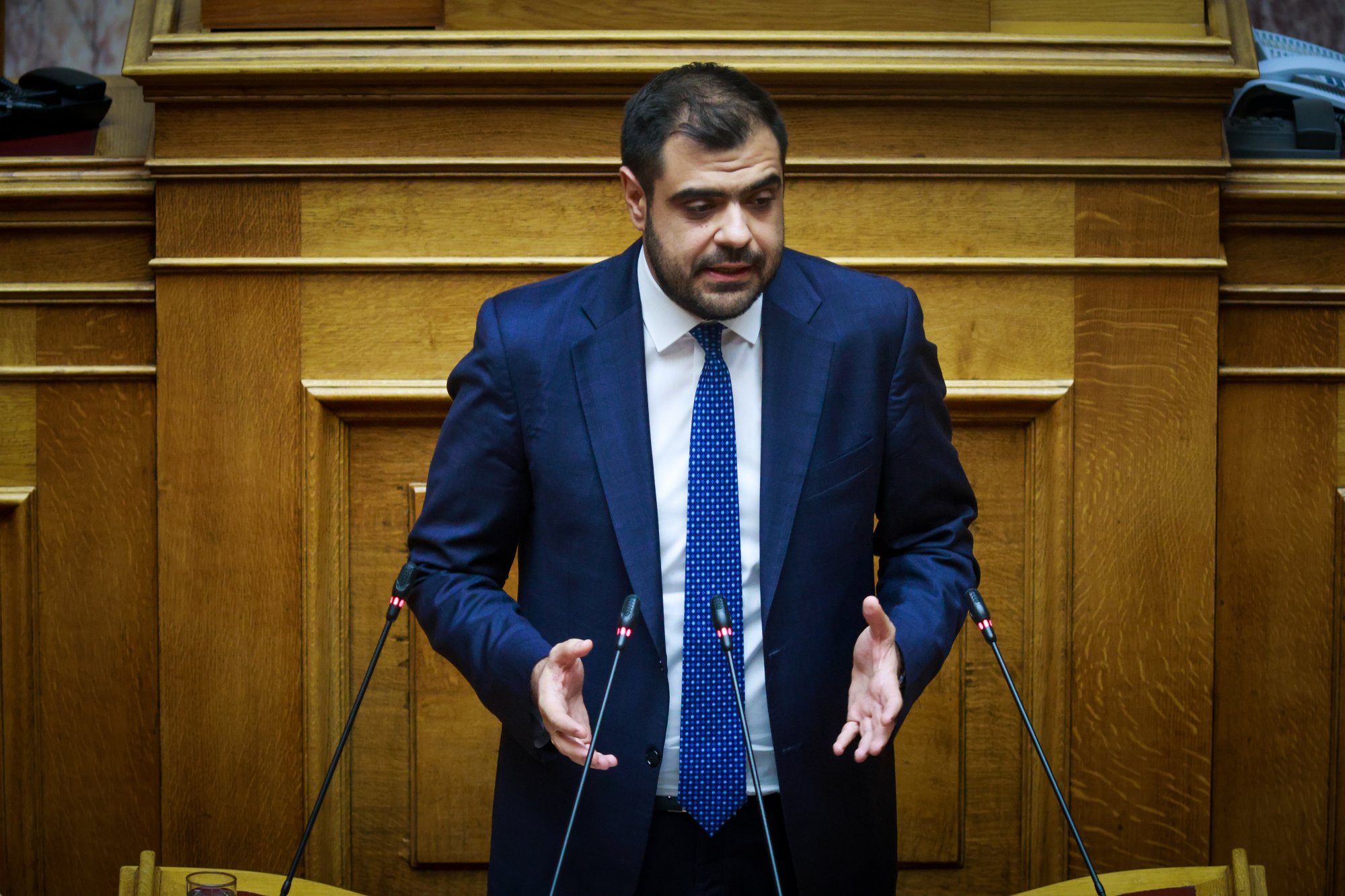 Π. Μαρινάκης: Υπήρξε προσυνεννόηση ΠΑΣΟΚ - ΣΥΡΙΖΑ για πρόταση δυσπιστίας