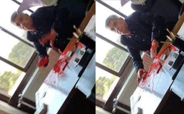 Ανάληψη ευθύνης για την επίθεση με μπογιές στον Κώστα Αγοραστό