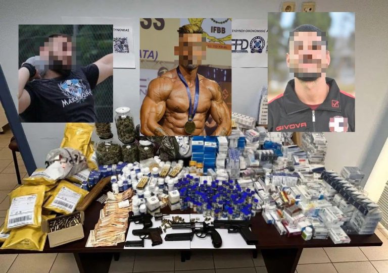 Ποδοσφαιριστές, σφαιροβόλοι και bodybuilders μέλη και πελάτες του κυκλώματος αναβολικών