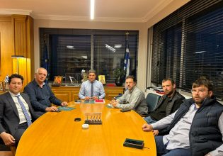 Συνάντηση ΥπΑΑΤ με εκπροσώπους του συνεταιρισμού ΕΝΙΠΕΑ Φαρσάλων