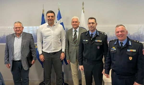 Εκπρόσωποι της Περιφέρεια Δυτικής Ελλάδας στον Υπουργό Κλιματικής Κρίσης και Πολιτικής Προστασίας