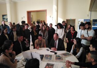 Οι μαθητές «δημοσιογράφοι» της Μαθητικής Εφημερίδας στο CityHub Event