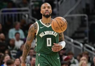 Νίκη με 40αρη Λίλαρντ για τους Μπακς – Δεν έπαιξε ο Αντετοκούνμπο (113-106)