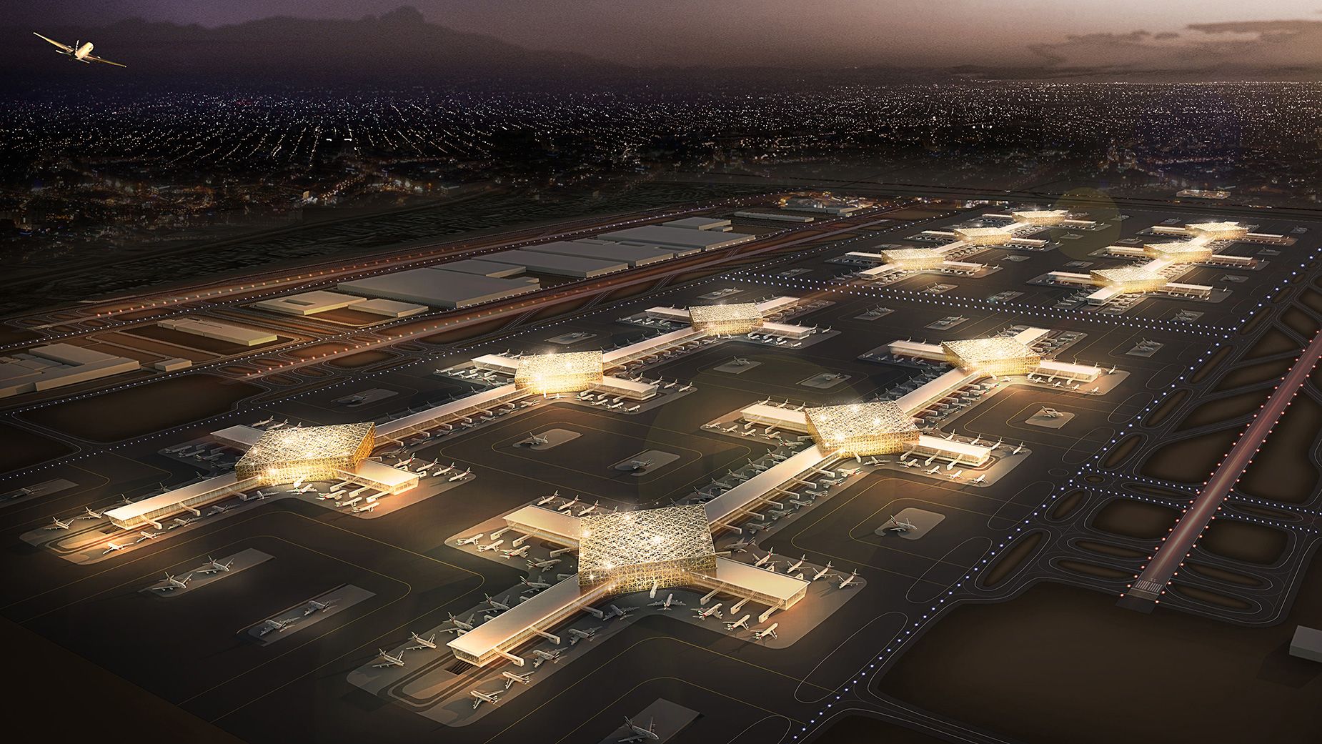 Το «φουτουριστικό» αεροδρόμιο που σχεδιάζει να γίνει το μεγαλύτερο στον κόσμο – Που βρίσκεται