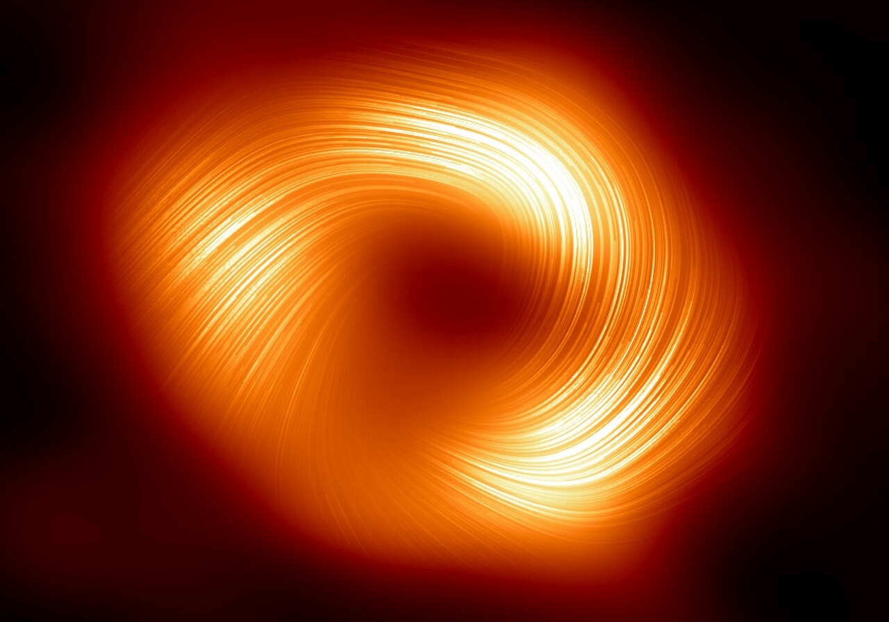 Η μαύρη τρύπα του Γαλαξία όπως θα φαινόταν με γυαλιά Polaroid