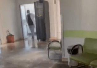 Ευαγγελισμός: Διαρροή νερού προκάλεσε πλημμύρα