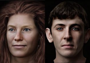 Tα πρόσωπα τεσσάρων Σκωτσέζων που έζησαν χιλιάδες χρόνια πριν ζωντανεύουν με τη χρήση τεχνητής νοημοσύνης