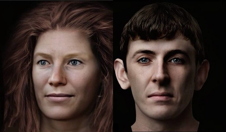 Tα πρόσωπα τεσσάρων Σκωτσέζων που έζησαν χιλιάδες χρόνια πριν ζωντανεύουν με τη χρήση τεχνητής νοημοσύνης