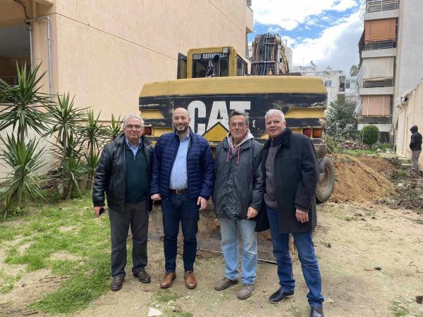 Ξεκίνησε η κατασκευή ΚΑΠΗ στην Πεύκη