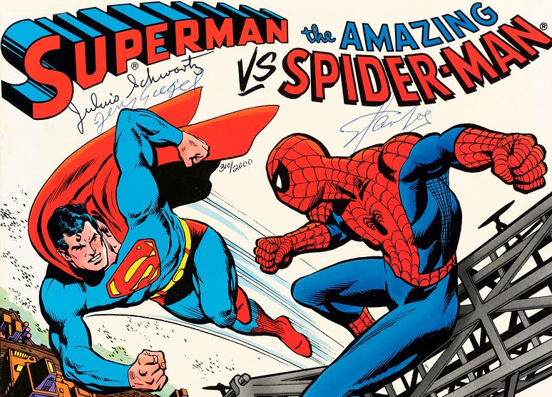 DC vs Marvel: Σούπερμαν εναντίον Σπάιντερμαν - Επανέκδοση της υπερηρωικής κόντρας
