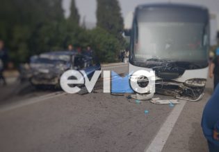 Τροχαίο δυστύχημα στην Εύβοια: Έπαθε ανακοπή την ώρα που οδηγούσε και έπεσε σε λεωφορείο