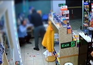 Ληστεία με μαχαίρι σε μίνι μάρκετ στου Ζωγράφου – Βίντεο ντοκουμέντο