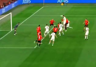 Δοκάρι για την Εθνική σε κεφαλιά του Μαυροπάνου (vid)