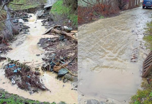 Μετέωρα: Προβλήματα από την κακοκαιρία – Πλημμυρισμένοι δρόμοι, αποκλεισμένα χωριά και κατολισθήσεις