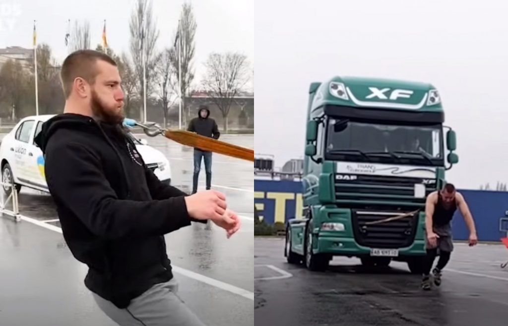 Ο δυνατότερος άντρας στον κόσμο – Μετακίνησε λεωφορείο 2.580 κιλών μόνο με τα μούσια του