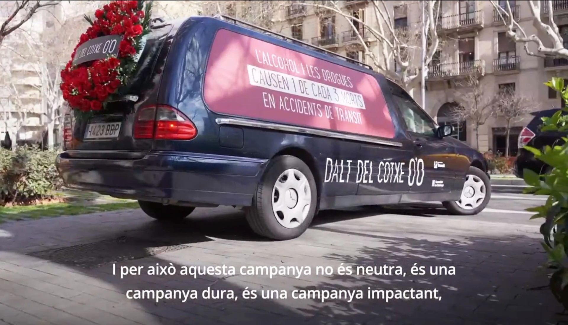 «Σκληρή» καμπάνια στην Ισπανία για την οδική ασφάλεια - Γέμισαν νεκροφόρες οι δρόμοι