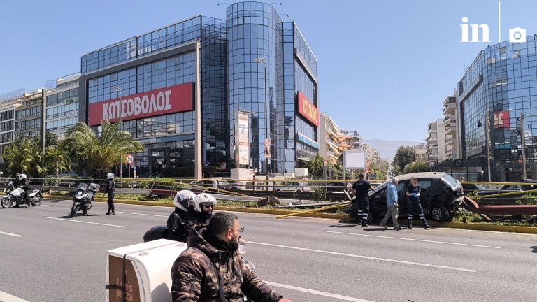 Σοκαριστικό τροχαίο στη Λεωφόρο Συγγρού