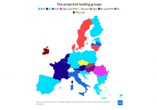 Ευρωεκλογές: Βαθύ μπλε, σχεδόν μαύρο, απλώνει τα πλοκάμια του στην Ευρώπη