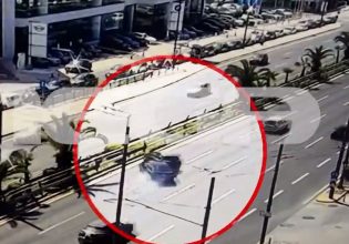 Συγγρού: Βίντεο ντοκουμέντο από το σοβαρό τροχαίο -Τραυματίστηκε παιδί 3 ετών