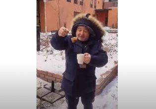 Viral: Έλληνας βγήκε με τον καφέ για τσιγάρο στους… -8 στο Ελσίνκι και έγινε viral